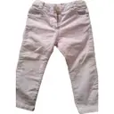 Pink Cotton Trousers Fendi