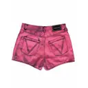 Buy Versace Pink Cotton Shorts online