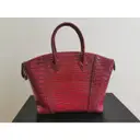 Lockit crocodile handbag Louis Vuitton