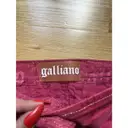 Mini skirt Galliano - Vintage