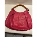 Buy Gucci Bamboo Frame Satchel exotic leathers handbag online