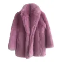 Faux fur coat Hm Conscious Exclusive