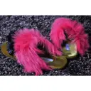 Buy Prada Faux fur sandals online