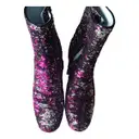 Glitter ankle boots Chiara Ferragni