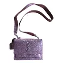 Glitter handbag Yves Saint Laurent