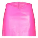 Leather mini skirt Attico