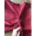 Leather slim pants Bottega Veneta