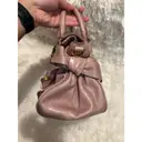 Bow bag leather satchel Miu Miu