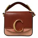 C leather crossbody bag Chloé