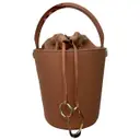 Leather handbag Cafuné