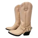 Leather western boots Calvin Klein 205W39NYC