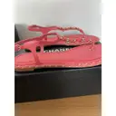 Buy Chanel Leather flip flops online