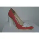 Leather heels Galliano - Vintage