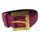 Leather belt Givenchy