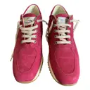 Leather trainers Hogan