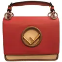 Kan I Logo leather handbag Fendi