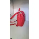 Leather backpack Longchamp