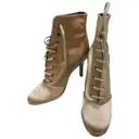 Leather lace up boots Marc Jacobs
