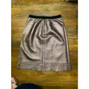 Buy Marc Jacobs Leather mid-length skirt online