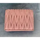 Buy Miu Miu Leather purse online