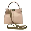 Peekaboo X-Lite leather handbag Fendi