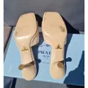 Leather sandals Prada