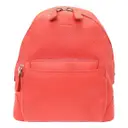 Leather backpack Santoni