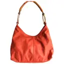 Leather handbag SEQUOIA