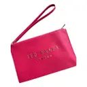 Leather clutch bag Ted Baker