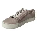 Leather trainers Tory Sport