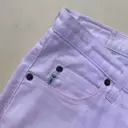 Linen straight pants Armani Jeans