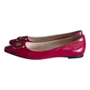 Patent leather ballet flats Bally