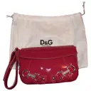 Pink Patent leather Clutch bag D&G