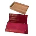 Patent leather wallet Miu Miu
