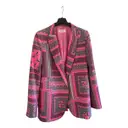 Pink Polyester Jacket Vicolo