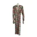 Silk mid-length dress Art dealer
