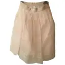 Silk mid-length skirt Bonpoint