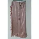 Buy Cloe Cassandro Silk mid-length skirt online