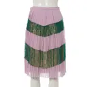 Buy Gucci Silk mid-length skirt online