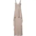 Silk maxi dress Lanvin