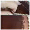 Saddle silk clutch bag Dior - Vintage