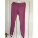 Gucci Pink Synthetic Trousers for sale