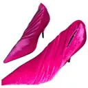 Velvet heels Balenciaga