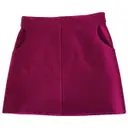 Wool mini skirt Diane Von Furstenberg