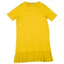 PLEATED YELLOW DRESS Cos