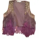 Purple Cotton Knitwear Maje