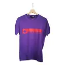 Purple Cotton T-shirt Dsquared2