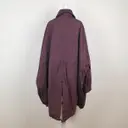 Purple Cotton Coat Romeo Gigli - Vintage