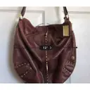 Leather handbag Badgley Mischka