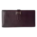 Béarn leather purse Hermès